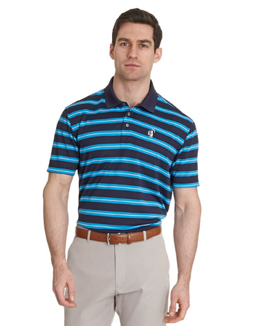 Pdraig Harrington Bold Striped Polo